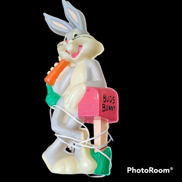Vintage Rare Vintage Bugs Bunny Headlites Lighted Wall Sculpture - Picture 3 of 3
